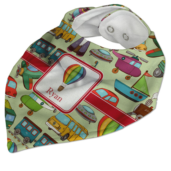 Vintage Transportation Bandana Closed