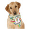 Vintage Transportation Dog Bandana Scarf w/ Name or Text