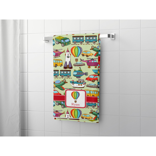 Vintage Transportation Bath Towel - LIFESTYLE