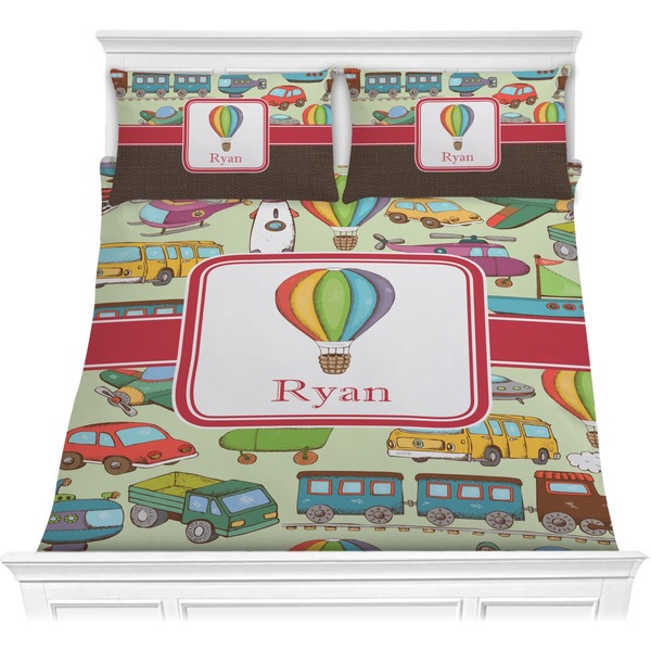 Custom Vintage Transportation Comforters (Personalized)