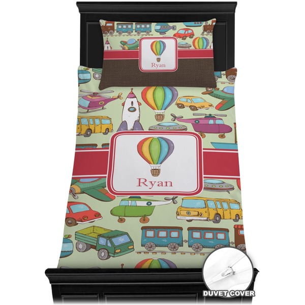 Vintage Transportation Bedding Set (Twin) - Duvet