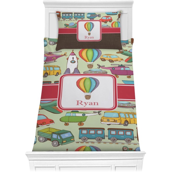 Vintage Transportation Bedding Set (Twin)