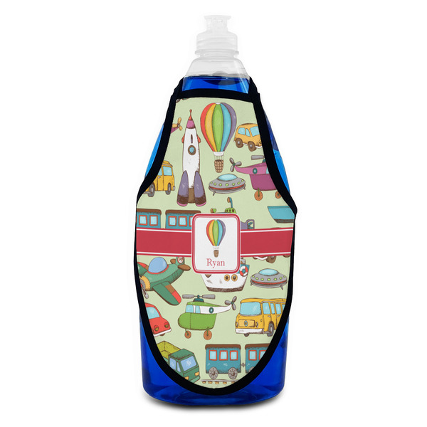 Vintage Transportation Bottle Apron - Soap - FRONT