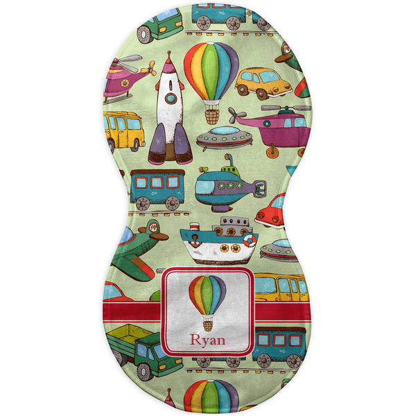 Vintage Transportation Burp Peanut Shaped Flat