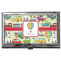 Vintage Transportation Business Card Case