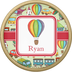 Vintage Transportation Cabinet Knob - Gold (Personalized)