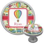 Vintage Transportation Cabinet Knob (Silver) (Personalized)