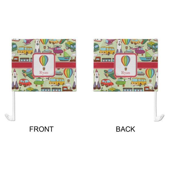 Vintage Transportation Car Flag - Large - APPROVAL