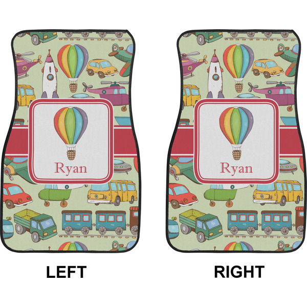 Vintage Transportation Car Mat Front - Approval