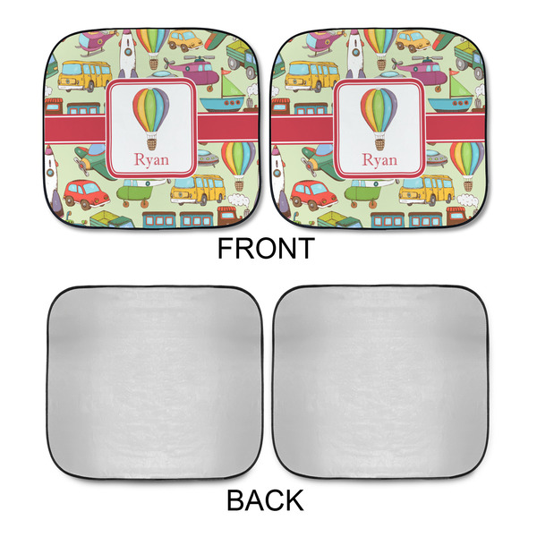 Vintage Transportation Car Sun Shades - APPROVAL