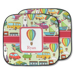 Vintage Transportation Car Sun Shade - Two Piece (Personalized)