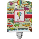 Vintage Transportation Ceramic Night Light (Personalized)