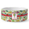 Vintage Transportation Ceramic Dog Bowl - Large (Personalized)