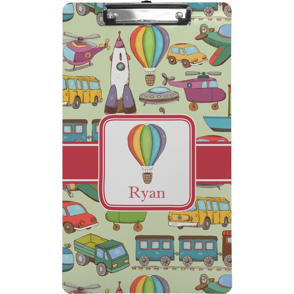 Custom Vintage Transportation Clipboard (Legal Size) (Personalized)