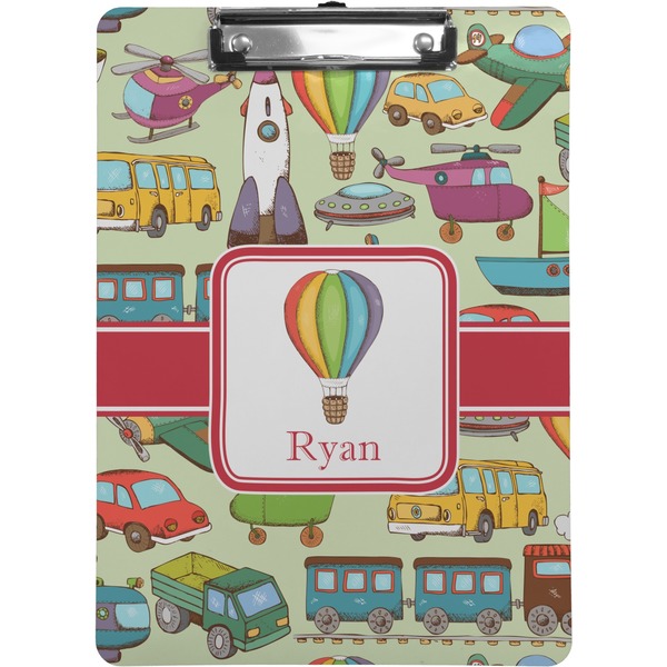 Custom Vintage Transportation Clipboard (Personalized)