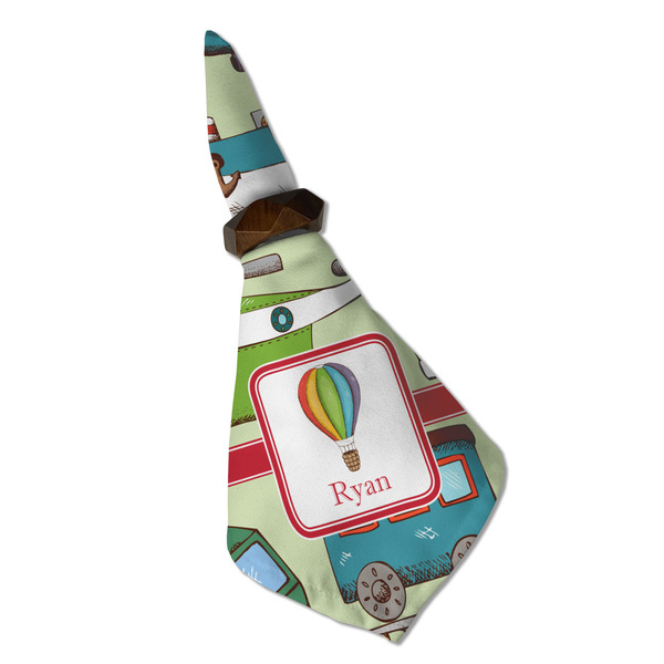 Vintage Transportation Cloth Napkins - Personalized Dinner (Folded in Ring) (MAIN)