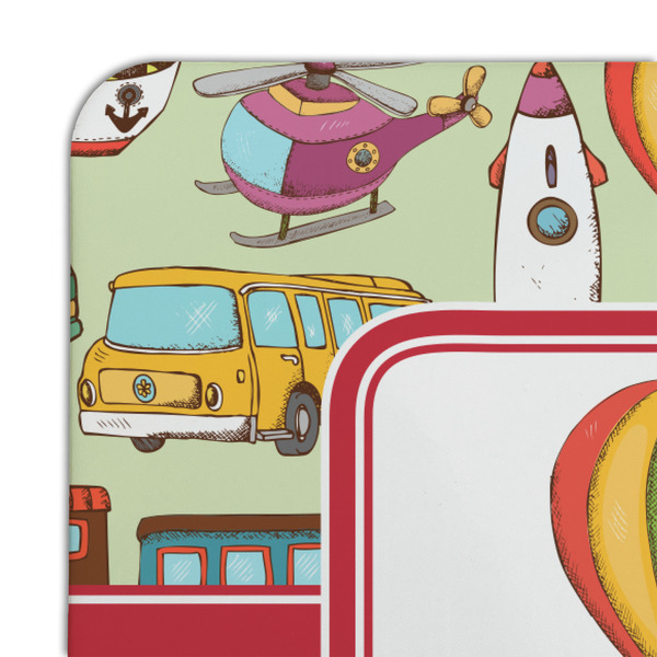 Vintage Transportation Coaster Set - DETAIL