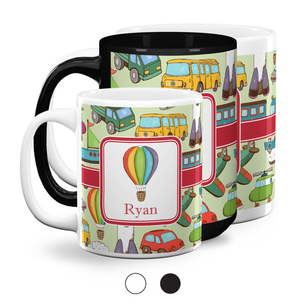 Vintage Transportation Coffee Mugs Main