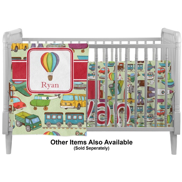 Vintage Transportation Crib - Profile Sold Seperately