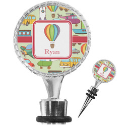 Vintage Transportation Wine Bottle Stopper (Personalized)