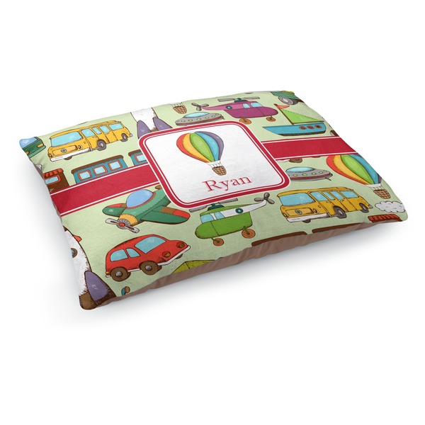 Custom Vintage Transportation Dog Bed - Medium w/ Name or Text