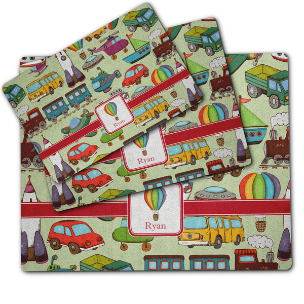 Vintage Transportation Dog Food Mat - MAIN (sm, med, lrg)