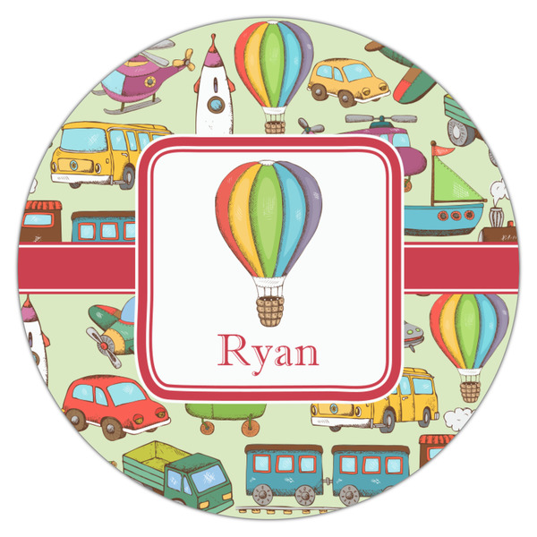 Vintage Transportation Drink Topper - Medium - Single