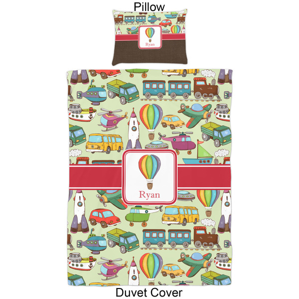 Vintage Transportation Duvet Cover Set - Twin - Approval