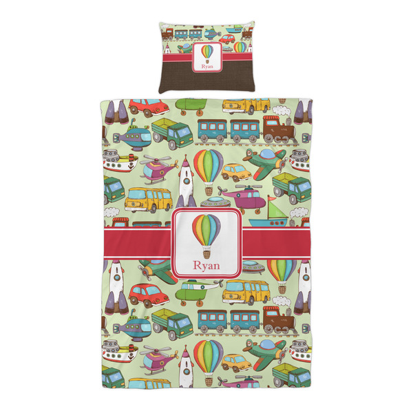 Vintage Transportation Duvet Cover Set - Twin XL - Alt Approval