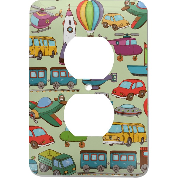 Custom Vintage Transportation Electric Outlet Plate