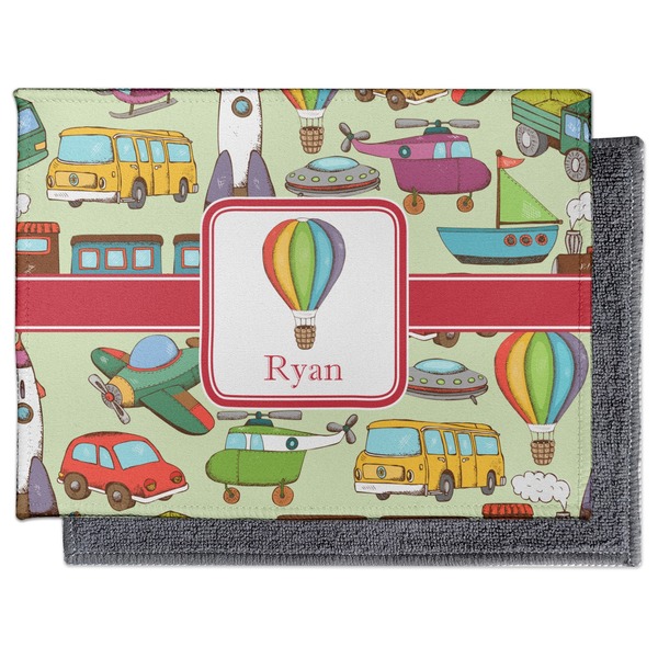 Vintage Transportation Electronic Screen Wipe - Flat