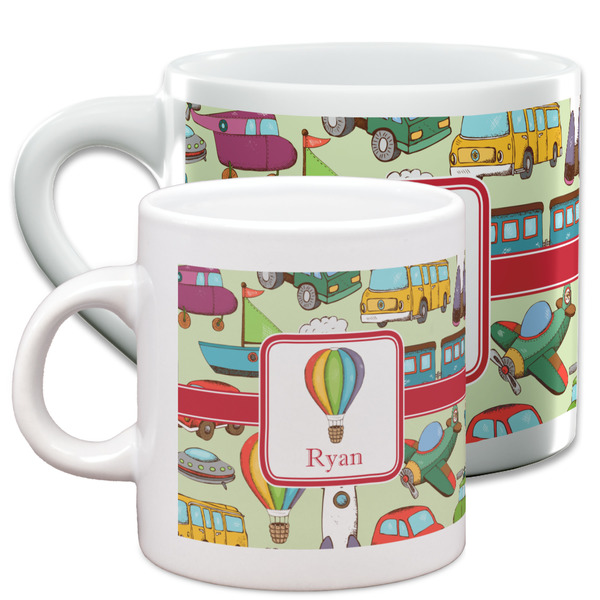 Vintage Transportation Espresso Mugs - Main Parent