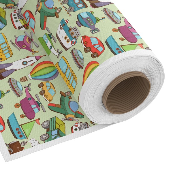 Custom Vintage Transportation Fabric by the Yard