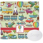 Vintage Transportation Washcloth (Personalized)