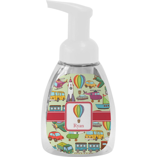 Custom Vintage Transportation Foam Soap Bottle (Personalized)