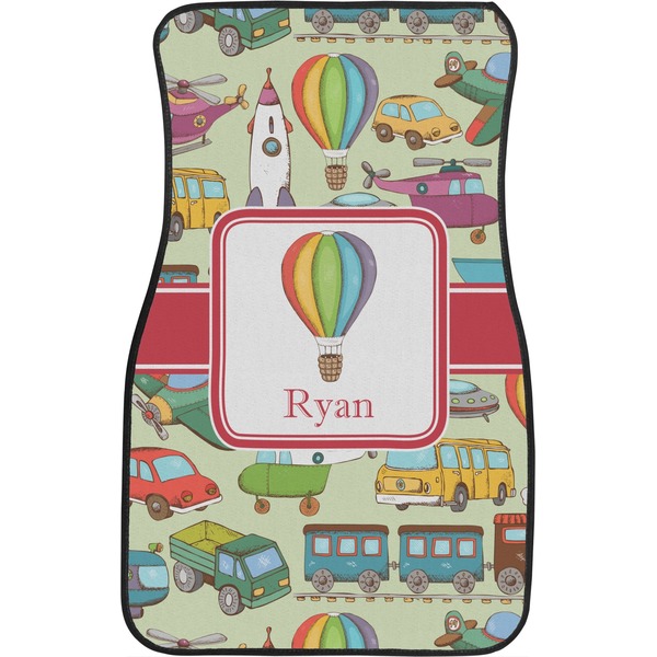 Vintage Transportation Custom Car Floor Mats (Front Seat)