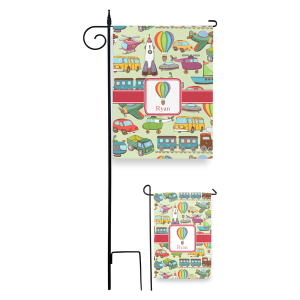 Vintage Transportation Garden Flag - PARENT/MAIN