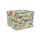 Vintage Transportation Gift Boxes with Lid - Canvas Wrapped - Small - Front/Main