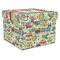 Vintage Transportation Gift Boxes with Lid - Canvas Wrapped - X-Large - Front/Main