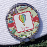 Vintage Transportation Golf Ball Marker - Hat Clip