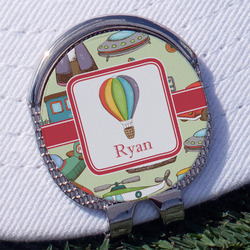 Vintage Transportation Golf Ball Marker - Hat Clip