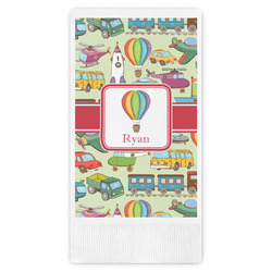 Vintage Transportation Guest Paper Towels - Full Color (Personalized)