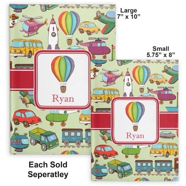 Vintage Transportation Hard Cover Journal - Compare