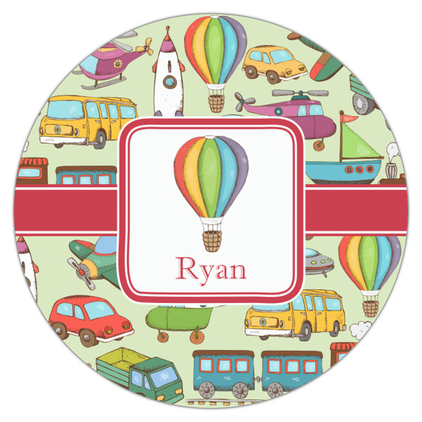 Vintage Transportation Icing Circle - Small - Single