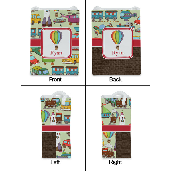 Vintage Transportation Jewelry Gift Bag - Gloss - Approval