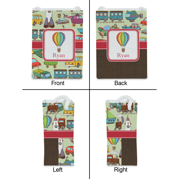 Vintage Transportation Jewelry Gift Bag - Matte - Approval