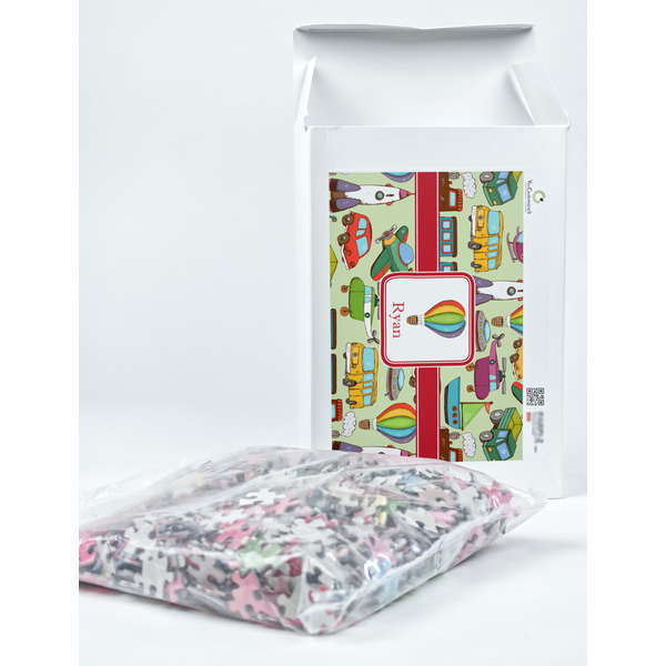 Vintage Transportation Jigsaw Puzzle 1014 Piece - Box