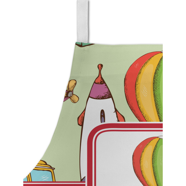 Vintage Transportation Kid's Aprons - Detail