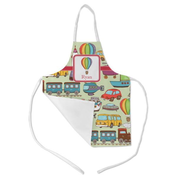 Vintage Transportation Kid's Aprons - Medium - Main (med/lrg)