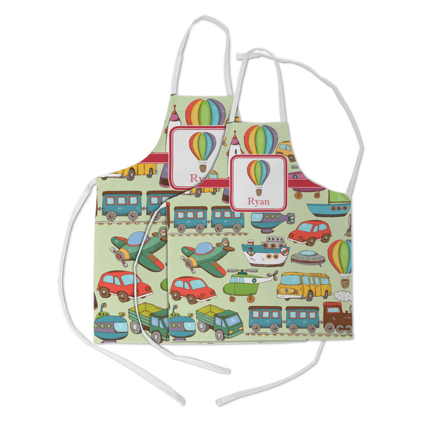 Vintage Transportation Kid's Aprons - Parent - Main